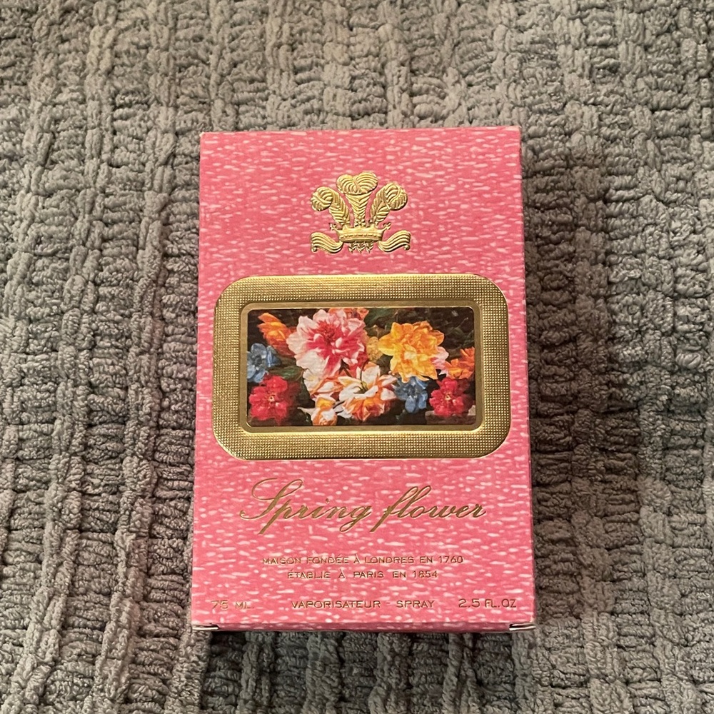 Creed Spring Flower Perfume Box - Pink and Gold